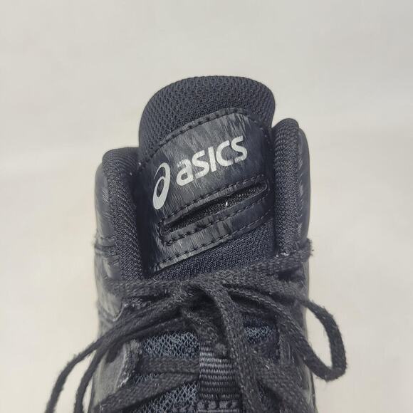 Asics Matcontrol 3 Wrestling Shoes 12 Black Silver Lightweight Flexible 1081A053 main image 6